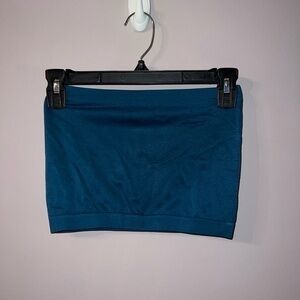 Blue turquoise tube top one size Zenana